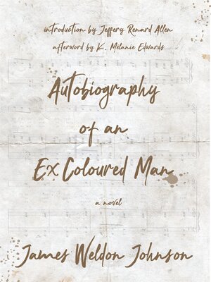 cover image of Autobiography of an Ex-Coloured Man
